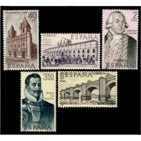 España Spain 1939/43 1969 Forjadores de América MNH España Spain 1939/43 1969 Forjadores de América MNH