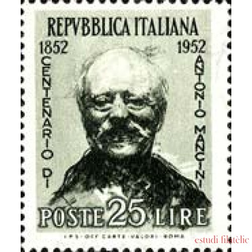 Italia Italy 642 1952 Cent. del pintor A. Mancini MNH