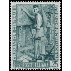Italia Italy 697 1955 Centenario de la enseñanza profesional MNH Italia Italy 697 1955 Centenario de la enseñanza profesional MNH
