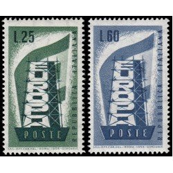Italia Italy 731/32 1956 Europa MNH Italia Italy 731/32 1956 Europa MNH