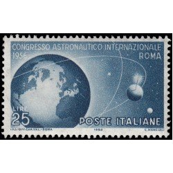 Italia Italy 733 1956 Congreso internacional de astronáutica Roma MNH Italia Italy 733 1956 Congreso internacional de astronáutica Roma MNH