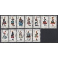 España Spain 1949/60 1970 Trajes típicos españoles MNH