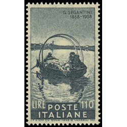 Italia Italy 763 1958 Centenario del pintor G. Segantini MNH Italia Italy 763 1958 Centenario del pintor G. Segantini MNH