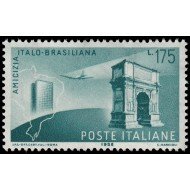 Italia Italy 764 1958 Visita del presidente Gronchi a Brasil MNH