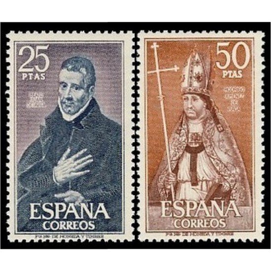 España Spain 1961/62 1970 Personajes españoles MNH España Spain 1961/62 1970 Personajes españoles MNH