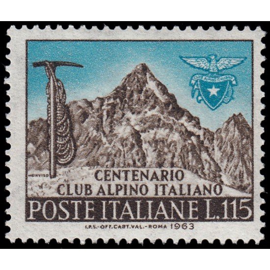 Italia Italy 886 1963 Centenario del club alpino italiano MNH