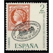España Spain 1974 1970 Día mundial del sello MNH