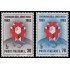 Italia Italy 889/90 1963 Centenario de la Cruz Roja internacional MNH