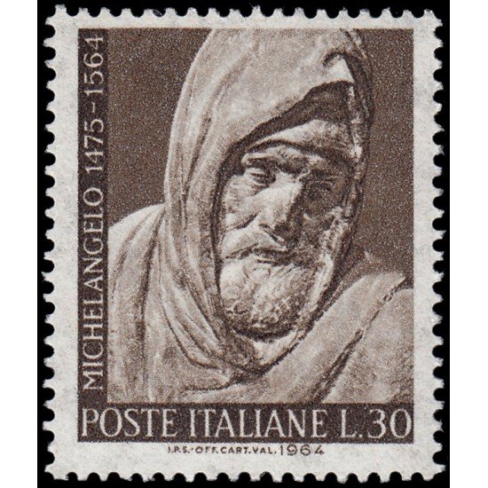 Italia Italy 903 1963  4º Centenario de la muerte de Miguel Angel MNH