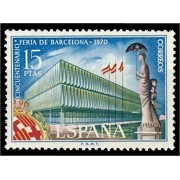 España Spain 1975 1970 Cincuentenario Feria de Barcelona MNH