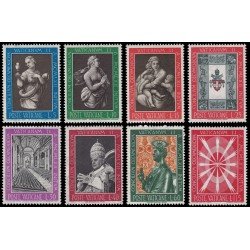 Vaticano 363/70 1962 Apertura del Concilio Vaticano II MNH Vaticano 363/70 1962 Apertura del Concilio Vaticano II MNH