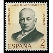 España Spain 1976 1970 Cº del nacimiento de Miguel Primo de Rivera MNH