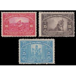 Yugoslavia 126/28 1921 En beneficio de los heridos de guerra MH Yugoslavia 126/28 1921 En beneficio de los heridos de guerra MH