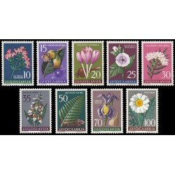 Yugoslavia 714/22 1957 Flores MNH Yugoslavia 714/22 1957 Flores MNH