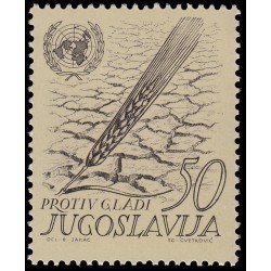 Yugoslavia 929 1963 Campaña mundial contra el hambre MNH