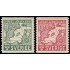 Suecia Sweden 305/06 1944 300 aniv. de la primera carta marítima en Suecia MNH