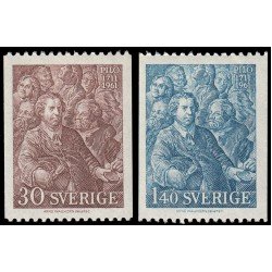 Suecia Sweden 482/83 1961 250 aniv. del nacimiento de Carl Gustav Pilo MNH Suecia Sweden 482/83 1961 250 aniv. del nacimiento de Carl Gustav Pilo MNH