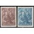 Suecia Sweden 482/83 1961 250 aniv. del nacimiento de Carl Gustav Pilo MNH