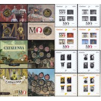 Catalunya Set Completo Pruebas Filatélicas Numismáticas Euros 2024