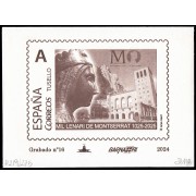 España Spain Grabado 16 Barnafil 2024 Montserrat 1025-2025