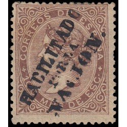 España Spain 99 1968 Isabel II 100 mil. Castaño Habilitado por la Nación España Spain 99 1968 Isabel II 100 mil. Castaño Habilitado por la Nación