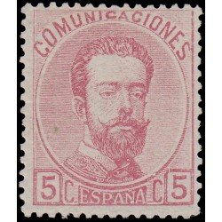 España Spain 118 1872 Amadeo I Sin goma España Spain 118 1872 Amadeo I Sin goma