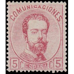 España Spain 118 1872 Amadeo I Sin goma España Spain 118 1872 Amadeo I Sin goma