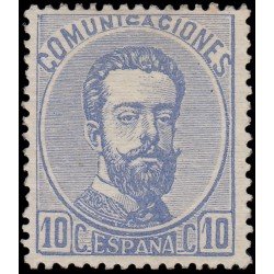 España Spain 121 1872 Amadeo I MH España Spain 121 1872 Amadeo I MH