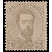 España Spain 123 1872 Amadeo I Sin goma España Spain 123 1872 Amadeo I Sin goma