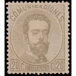 España Spain 123 1872 Amadeo I Sin goma España Spain 123 1872 Amadeo I Sin goma