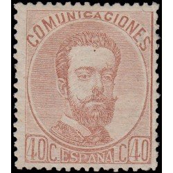 España Spain 125 1872 Amadeo I MH España Spain 125 1872 Amadeo I MH