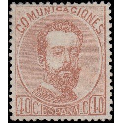 España Spain 125 1872 Amadeo I MH España Spain 125 1872 Amadeo I MH