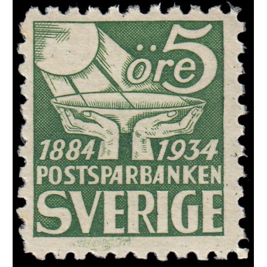 Suecia Sweden 228a 50 aniv. de Caja de Ahorros P.O. MNH Suecia Sweden 228a 50 aniv. de Caja de Ahorros P.O. MNH