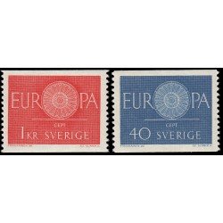 Suecia Sweden 454/55 1960 Europa MNH Suecia Sweden 454/55 1960 Europa MNH