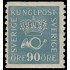 Suecia Sweden 201 1923-26 Corona y cuerno de postas MH
