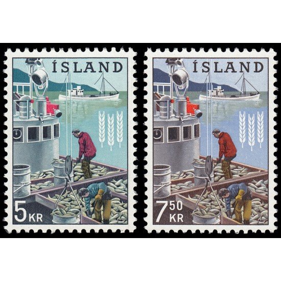 Islandia Iceland 325/26 1963 Campaña mundial contra el hambre MNH Islandia Iceland 325/26 1963 Campaña mundial contra el hambre MNH