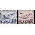 Islandia Iceland 236/37 1951 175 aniv. de la Organización de servicio postal MNH