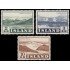 Islandia Iceland 274/76 1957 Glaciares MNH