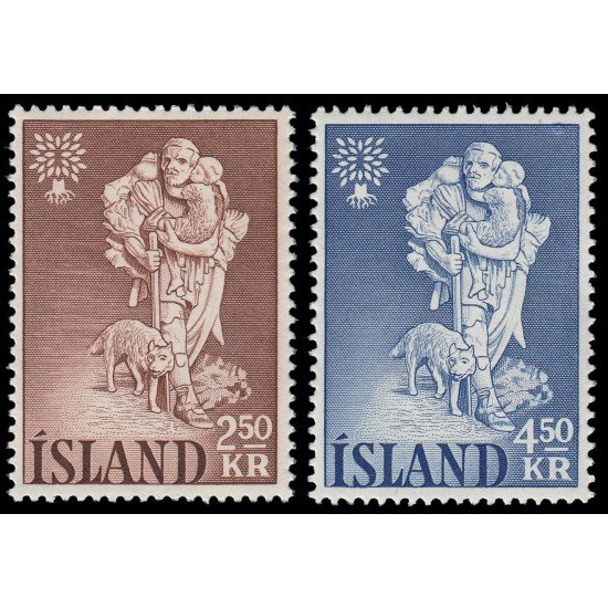 Islandia Iceland 299/00 1960 Año mundial del refugiado MNH
