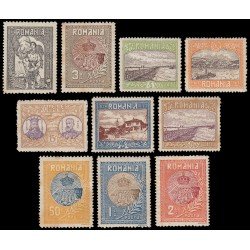 Rumanía Romania 222/31 1913 Anexión de Dobruja del Sur MH Rumanía Romania 222/31 1913 Anexión de Dobruja del Sur MH
