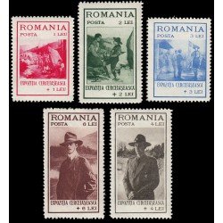 Rumanía Romania 422/26 1931 Exposición de escultismo en Bucarest MNH Rumanía Romania 422/26 1931 Exposición de escultismo en Bucarest MNH