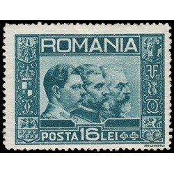 Rumanía Romania 427 1931 Reyes Carol II, Fernando I y Carol I MH Rumanía Romania 427 1931 Reyes Carol II, Fernando I y Carol I MH