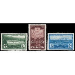 Rumanía Romania 449/51 1932 En beneficio del Fondo de Empleados de Correos y Telégrafos MH Rumanía Romania 449/51 1932 En beneficio del Fondo de Empleados de Correos y Telégrafos MH
