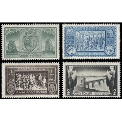 Rumanía Romania 461/64 1932 Centenario de Turnu Severin MNH Rumanía Romania 461/64 1932 Centenario de Turnu Severin MNH