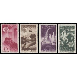 Rumanía Romania 992/95 1947 17 Congreso de ingenieros MNH Rumanía Romania 992/95 1947 17 Congreso de ingenieros MNH