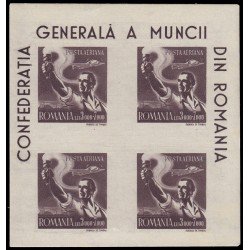 Rumanía Romania HB 36A 1947 Congreso de Sindicatos Unidos CGM MNH Rumanía Romania HB 36A 1947 Congreso de Sindicatos Unidos CGM MNH