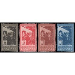 Rumanía Romania 1117/20 1950 2º aniv. de la Nacionalización de la economía MNH Rumanía Romania 1117/20 1950 2º aniv. de la Nacionalización de la economía MNH