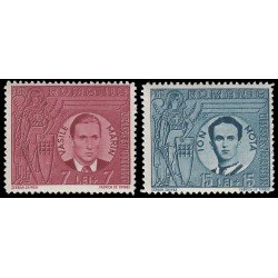 Rumanía Romania 642/43 1941 4 aniv. de la Muerte de 2 Legionarios MNH Rumanía Romania 642/43 1941 4 aniv. de la Muerte de 2 Legionarios MNH