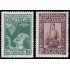 Rumanía Romania 475/76 1934 Semana de la fruta Exposición en Bucarest MNH