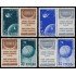 Rumania Romania Aéreo 69/72 1957 Satélites artificiales (con y sin viñeta) MNH